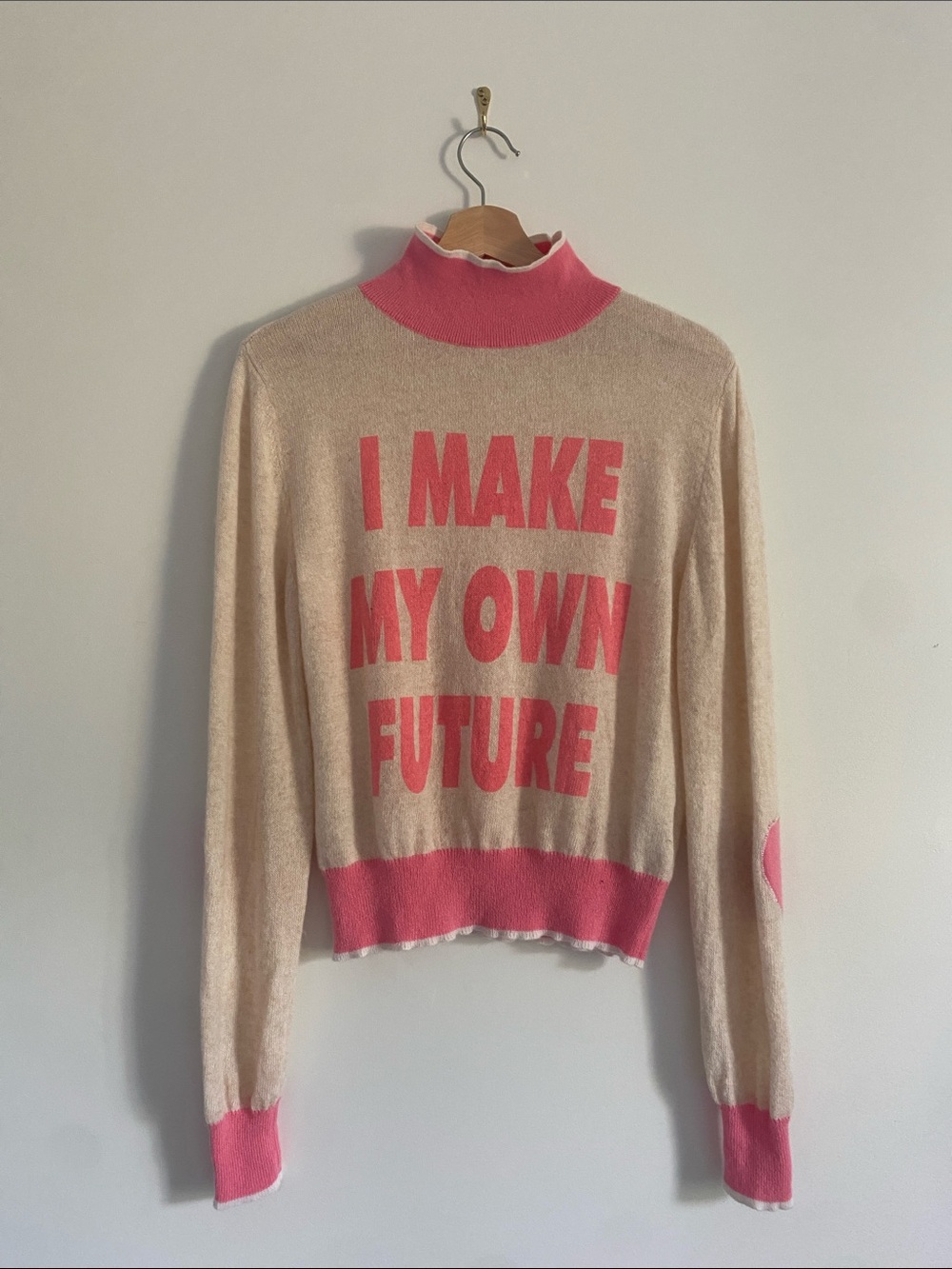 Absolut Cashmere £325 Graphic Mock Neck